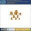 cnc turning machining brass mechanical fabrication