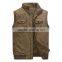classic style wear-resisting outer wear cotton waistcoat for men design