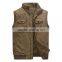 Adults wear-resisting outer wear cotton vest for men