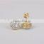 2016 Cheap Price 925 Silver Jewelry Hip Hop Earring Round Stud Earring