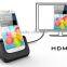 Newest HDMI Desktop Cradle Charger for Galaxy S4 I9500