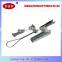 Hot Ajustable 3 knots for 1-2 pair SS201 Drop Wire Rope Clamp With Galvanized