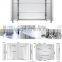 Good quality Double sided mirror doors bathroom mirror cabinet