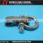 Jinyu fashion high quality metal paracord stainless steel bow shackle clasp