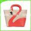 women's fashion handbag swan with pure color patchwork China dropship handbag