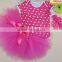 2015Hot Sale Baby chevron Girl's T-shirt and Ruffles Tutu set babyDress baby clothesSK-11