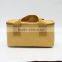 Eco Kraft Paper Large Capacity Tote Bag Outdoor Brown Durable Lunch Bag