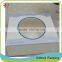 cardboard food box packaging with clear plastic window