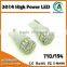 9~18V the shortest and super bright 5W T10 car LED bulb 3014 18 LED