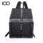 hot sale Japan styles fashion Weave genuine backpack for man and woman