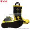 Rubber fire safety boots ,fire escape shoes