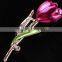 enamel personalized fashion Tulip Flower Brooch