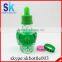 30ml Skull Shape Glass Dropper Bottle For e-juice bottle With Child Proof dropper