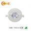aluminum heat sink led 3*3W CREE beam angle 60 degree downlight square for room lights