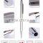 Promotional cheap slim click stainless steel ballpoint pen new novelty ball pen                        
                                                Quality Choice