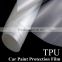 High stretchy transparent car body protection fabric film tpu