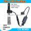 H4 LED Headlight Bulbs Conversion Kit with Flexible Tinned Copper Braid