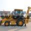 WOLF Backhoe loader 4 in 1 bucket backhoe loader 0.8-1.2m3 bucket capacity backhoe loader