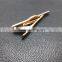 High Quality Soft Enamel tie clip with gold plating
