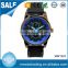 Unisex design japan movement sr626sw silicone wristband sports watch