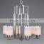 Black Stereo Shape Bronze Chandelier Lamp