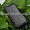 2016 Trending Products 12000mah Solar Power Bank Charger With Led Light
