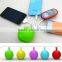 Smile duck desgn 3 in 1 USB Data Cable for phone, computer, digital devices