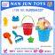 Plastic sand mold beach play set toy