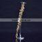 Goldplated Soprano Saxophone Mini Musical Instruments