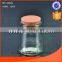 clcear decal glass reagent bottle with cork100ml/140ml