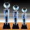 New design crystal trophy award trophy crystal with famous reputation