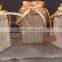 trendy sheer colorful organza chocolate bag wholesale