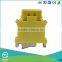 UTL JUT1-16PE Yellow Green Interconnection Screw Ground Terminal Block For Phoenix 2.5-25MM 101A