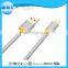 MFi certified c48 connector Flat TPE jacket Aluminum shell usb charger cable