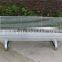 Stainless steel outdoor garden furniture bench modern outdoor furniture