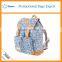 Wholesale kids denim school bag toddler backpack