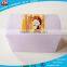 eco-friendly factory price waterproof plastic zip lock stand up pvc cosmetic bag