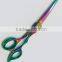 Razor Edge Multi Color Hair Cutting Scissors Titanium Coating