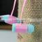 High quality Pencil design headphones,for iPhone 6 earphone