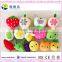 fruit keychain plush toy /plush keychain wholesale/ Yangzhou XMD plush toy