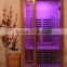 luxury canadian hemlock far infrared russian sauna room gym equipment