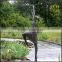 A large outdoor theme park square figure bronze European landscape sculpture