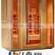 4 person big size imported hemlock cheapest infrared wooden home infrared sauna kits
