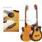 Supplier china 39 inch cutaway acoustic guitar HS-3910