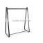 Stainless steel cloth display stand metal racks display