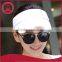 custom high quality fit woman fashion adjustable sun visor