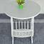 Office furniture magazine storage wooden glossy white end table