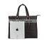 professional leathers!!men's business slanting cross handbag with woven pattern