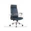 Executive Office Chair Black Leather Office Chair
