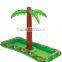 palm tree EN71 approved pvc material inflatable ice cooler, cooler&holder island ice bucket